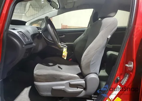 2013 Toyota Prius из США, поврежденный, VIN JTDKN3DU6D0342812